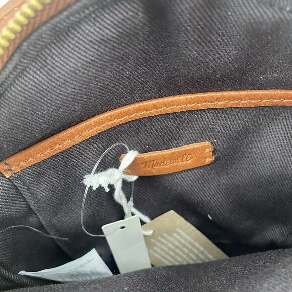 Madewell The Simple Circle Crossbody Bag Handbag Purse With Calf Hair NWT - Picture 12 of 15